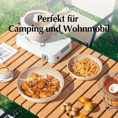 Набор посуды со съемными ручками 16 предметов бежевый Redchef