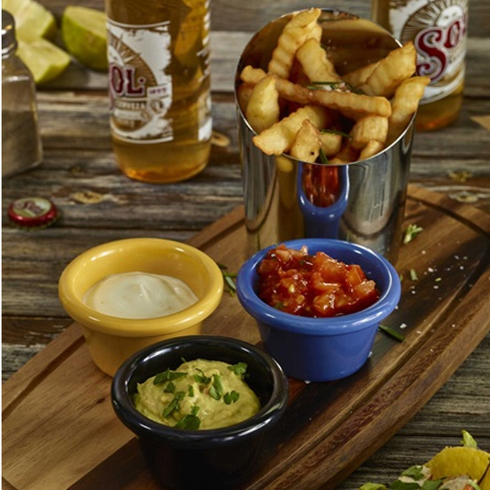 Стакан металлический 470 мл, наклонный конус, Stainless Steel, GenWare