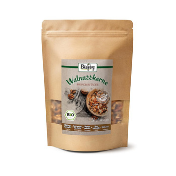 Ядра волоських горіхів очищені від шкаралупи 500 г Biojoy