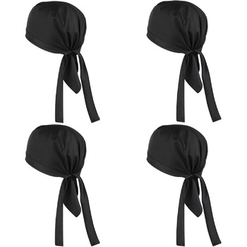 Головний убір шеф-кухаря 4 шт чорний Hariendny