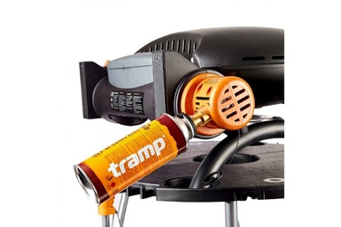 КОМПЛЕКТ Портативний переносний газовий гриль O-GRILL 500, чорний + шланг в подарунок! Код: 011672