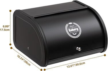 Хлібниця з кришкою що згортається 30,5 x 26 x 17,5 см HollyHOME