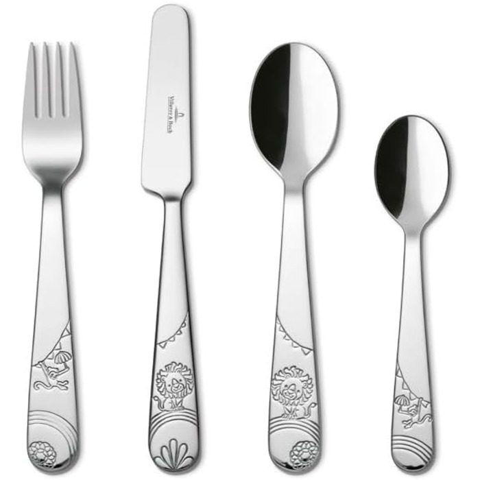 Дитячі столові прибори 4 предмети, нержавіюча сталь Boho Kids Villeroy & Boch