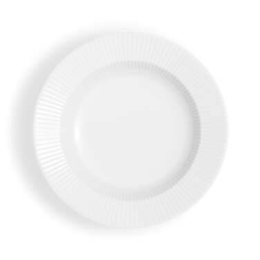 Тарілка Ø 25 см біла Legio Nova Eva Solo