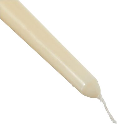 Набір зі 100 конічних свічок 2,2 x 25 см, 2 упаковки по 50 шт, бежевий PAPSTAR