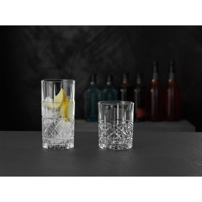 Набір з 12 склянок для віскі та лонгдринків, Highland Nachtmann