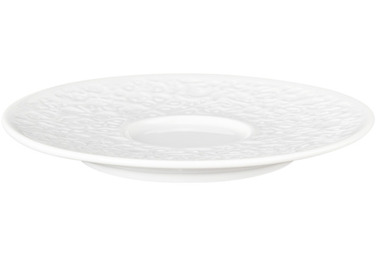 Блюдце комбинированное рельефное 13,5 см, белое Nori-Home Seltmann Weiden