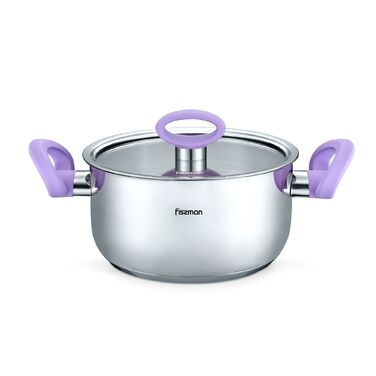 Каструля зі скляною кришкою 20 см 3,1 л VERONICA Fissman