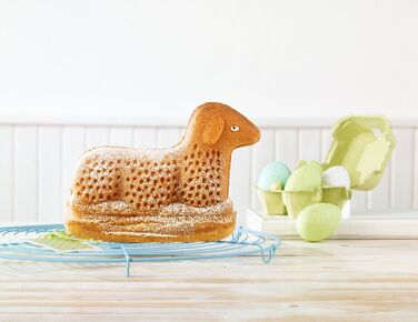 Форма для випічки у вигляді ягняти двостороння, 18 x 14 x 7,5 см, RBV Birkmann