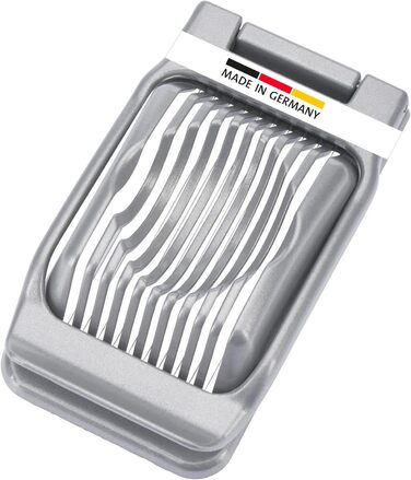 Яйцерозкол Westmark для круглих і овальних дисків, індивідуально затисканих ріжучих дротів з нержавіючої сталі, алюмінію/нержавіючої сталі, дуплексу, сірого 10202260