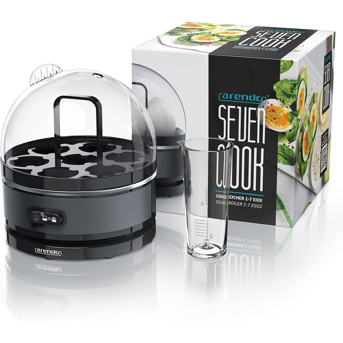 Електрична яйцеварка - 1-7 яєць, 400 Вт, Arendo