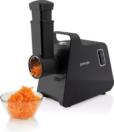 Gorenje Мясорубка, 1700Вт, 2,3кг/мин, 2 решетки, пластик/металл, черный