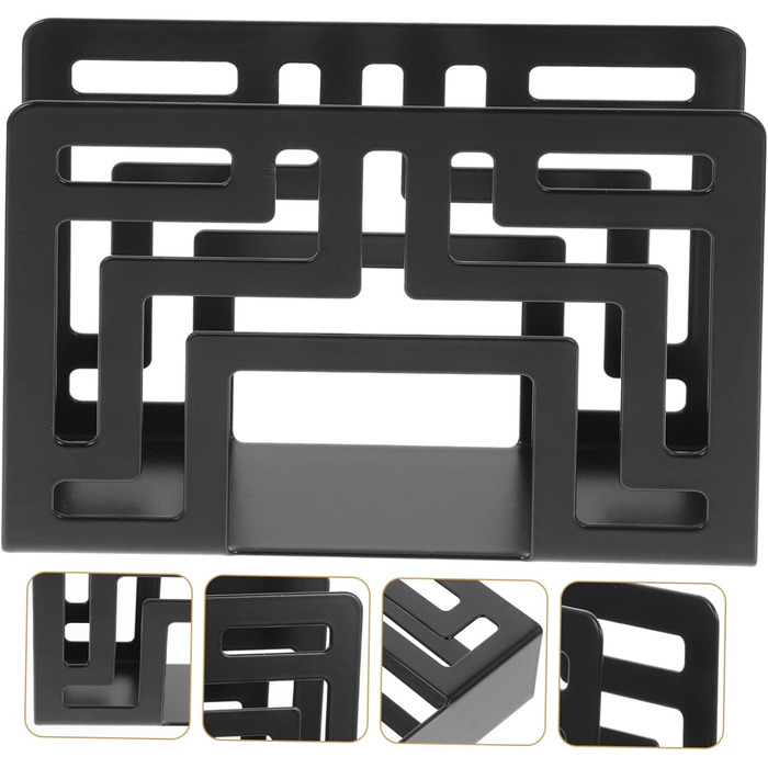 Современный металлический держатель для салфеток 12 х 8,5 см HOMSFOU