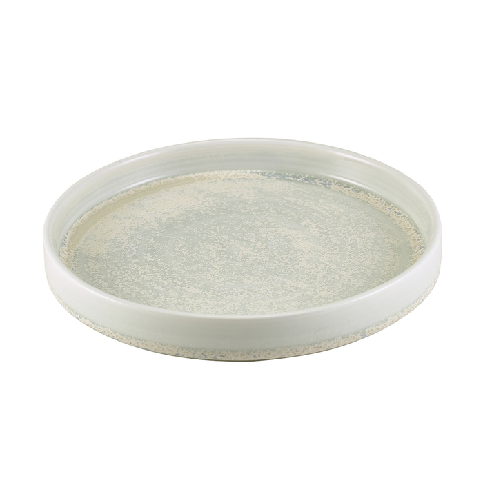 Презентаційна тарілка з бортиком 20.5*h 2.9 см, Terra Porcelain Pearl, GenWare