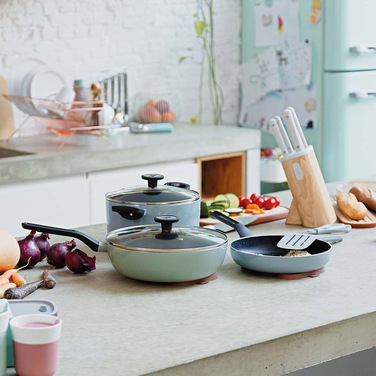 Каструля з антипригарним покриттям BergHOFF LEO SLATE, діам. 20 см, 2,9 л