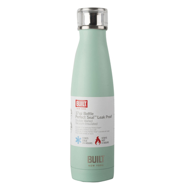 Пляшка металева Built Mint, з подвійними стінками, салатова, 500 мл