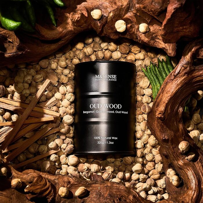 Ароматичн свічка з натурального воску 320 г M&SENSE