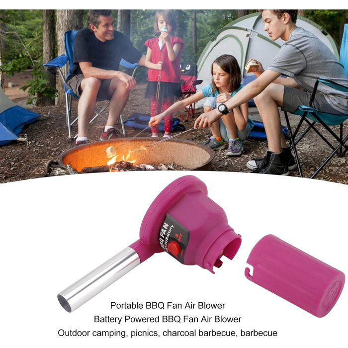 Портативний вентилятор для барбекю Fockety