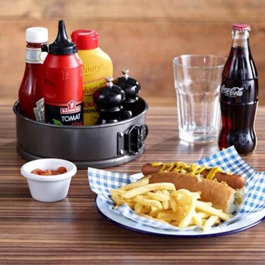 Соусник меламіновий 85 мл, білий, GenWare