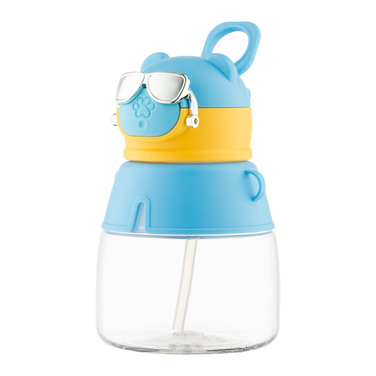 Пляшка для води Ardesto Space 550мл, пластик, блакитний