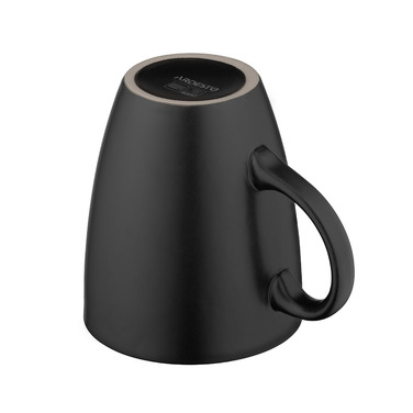 ARDESTO Bolzano Cup, 380мл, керамика, черный и зеленый