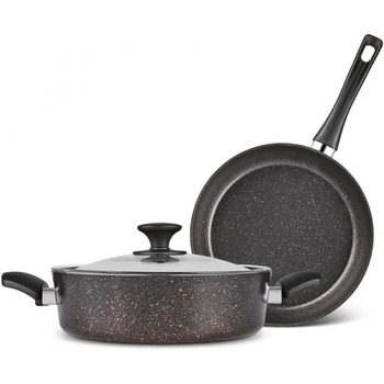 Набір посуду 3 предмета Karaca Biogranit Blackgold