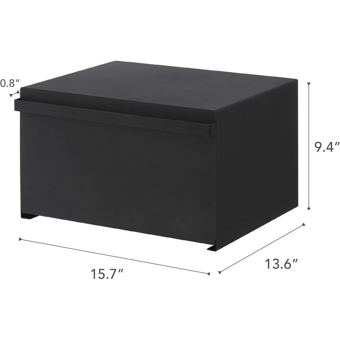 Хлібниця 40 х 32 х 24 см чорний YAMAZAKI