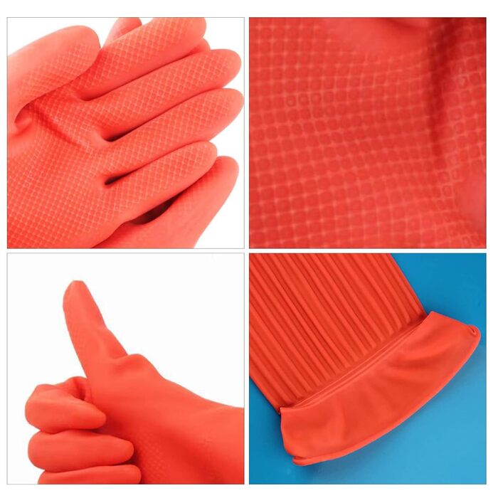 Рукавички для миття посуду 56 см Dirfuny