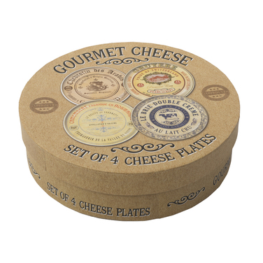 Набір тарілок для сиру CreativeTops GOURMET CHEESE, діам. 19 см, 4 шт.
