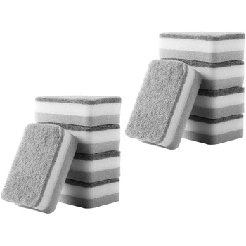 Губка для чищення, набір 10 предметів, сірий LATRAT