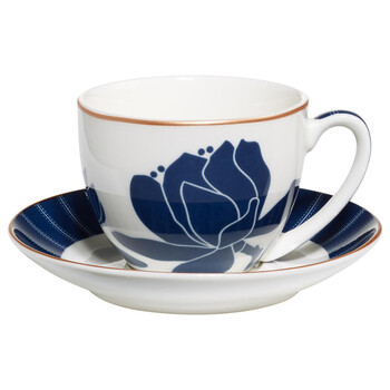 Чашка для эспрессо с блюдцем Maxwell & Williams SYMPHONY, фарфор, 8 х 6,5 х 5 см, 100 мл