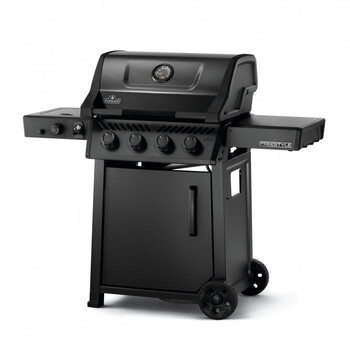 Газовый гриль Freestyle 425 с боковой горелкой SIZZLE ZONE и дверкой, черный мат F425DSIBPK-RU-PHM Код: 010721