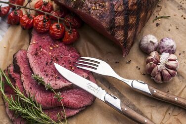 Набор из 6 ножей для стейка в деревянной коробке Luxury Line Laguiole Style de Vie