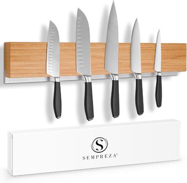 Магнітний тримач для ножів 40 см,  дуб Sempreza