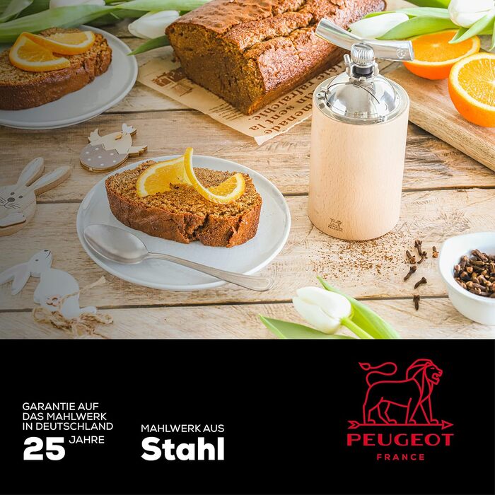 Високоякісний млин для спецій, виготовлений вручну з деревини та нержавіючої сталі, сертифікованої PEFC, I Кухонні аксесуари I, 16