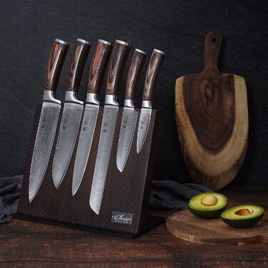 Високоякісний кутовий магнітний блок до 6 ножів Oleio