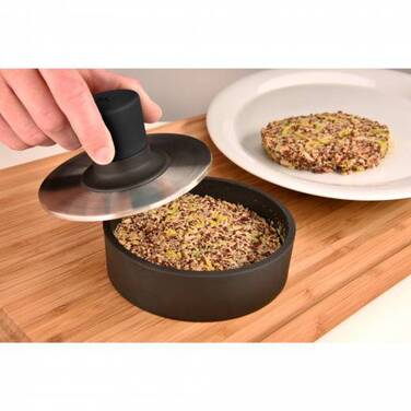 Бургер-прес 12,5 см, чорний BBQ WMF