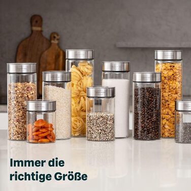 Банка для зберігання з кришкою 400 мл SILBERTHAL