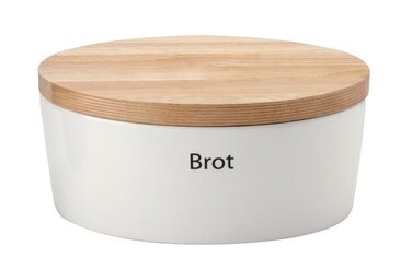 Ємність для зберігання хліба з кришкою, середня 30 x 23 см Continenta