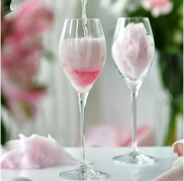 Набір із 6 келихів для шампанського 280 мл Konsimo