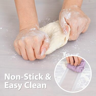 Антипригарний килимок для випічки 60 x 40 см прозорий SUPER KITCHEN