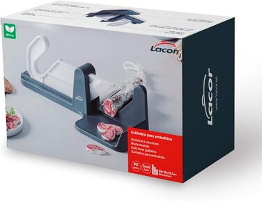 Слайсер для колбас, лезвие из нержавеющей стали, 29 x 19 x 10,5 см, серый LACOR