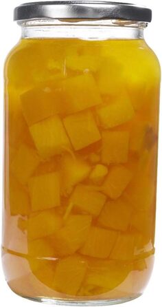 Набор банок 1 л с винтовой крышкой, 6 предметов, серебристый mikken