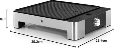 Електричний настільний гриль 1250 Вт Lono WMF