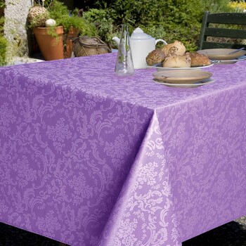 Скатертина Atenas Ariadna Lavanda, бавовна з покриттям