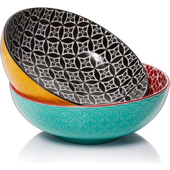 Набір з 2 салатниць 2 л, різнокольоровий Vibrant Joy Dowan