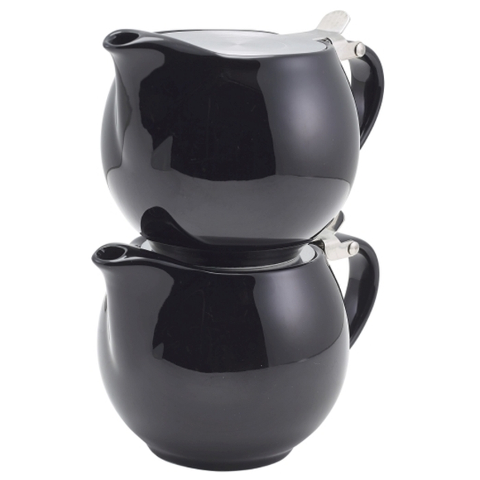 Чайник 500 мл, чорний, Color Tea, GenWare