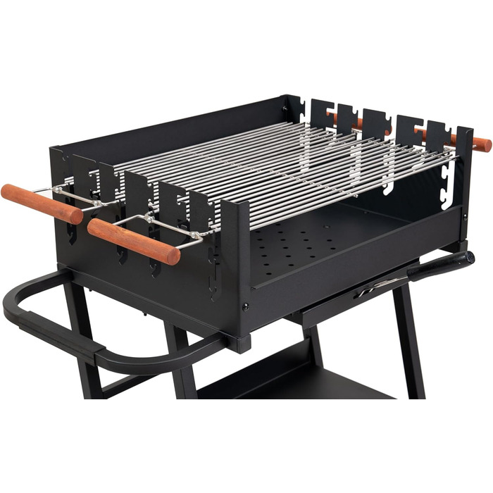 Портативний гриль з 2 рішотками  з регульованою висотою House Brigida Tarrington House