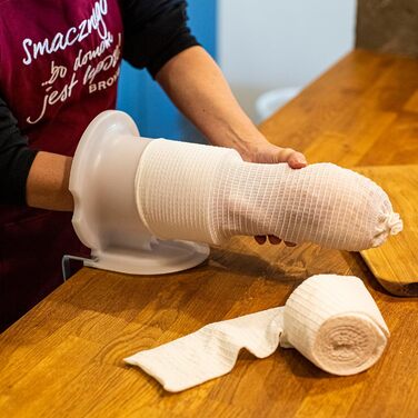 Ковбасна сітка 12,5 см x 5 м біла Browin