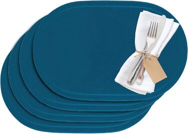 Килимки/килимки Westmark, 4 шт. и, 45,5 x 29 см, вініл, синій/ Saleen Edition Fun (Cobalt Blue)